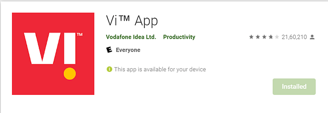 Vi App Vodafone