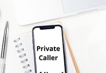 Reveal Private number