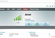 Airtel Hotspot Login homepage